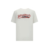 Autry White Cotton T-Shirt
